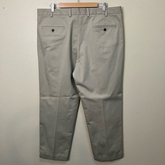 Brooks Brothers Tan Advantage Chino Elliot Pants Size 40x30 - Picture 2 of 5